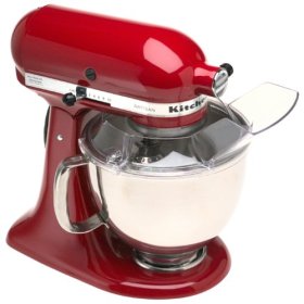 KitchenAid KSM150PSER Artisan Series 5-Quart Mixer, Empire Red