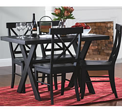Essex Cross-Bar Dining Set