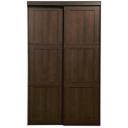 NUporte Mahogany Country 3-Panel 6 ft. Series 1000