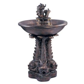 Ikura floor fountain, decoration