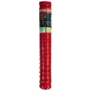 Tenax 4 Ft. x 100 Ft. Orange Warning Barrier