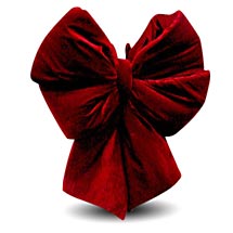 3′ x 2.5′ Puffy Bow, Outdoor/Indoor