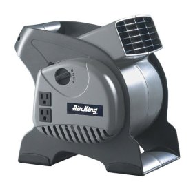 Air King 3-Speed Pivoting Utility Blower with Grounded Outlets