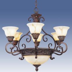 ALABASTER CHANDELIER