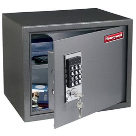Anti-Theft Safe with Shelf and Digital Keypad