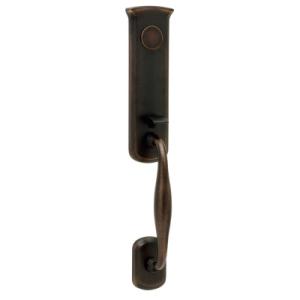 Baldwin Tahoe Emerg. With Knob Distressed Venetian Bronze Handleset