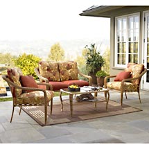 Better Homes & Gardens Spice Bay 4-Piece Woven Conversation Set