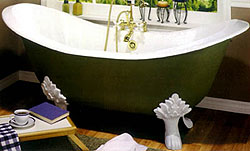 Cast Iron Double Slipper Tub Elizabethan