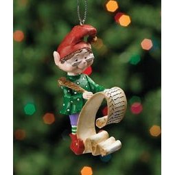 Christmas Elf Ornament - Checking List
