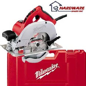 Circular Saw with Blade on Left Milwaukee 6391-21 15 Amp 7-1/4-Inch Circular Saw with Blade on Left