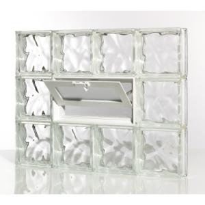 Pittsburgh Corning Decora Glass Block Basement Window With Vent