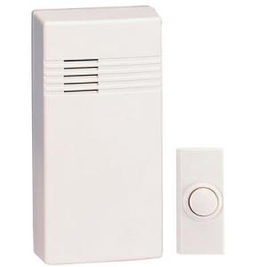 Heath Zenith Off-White Wireless Portable Doorbell
