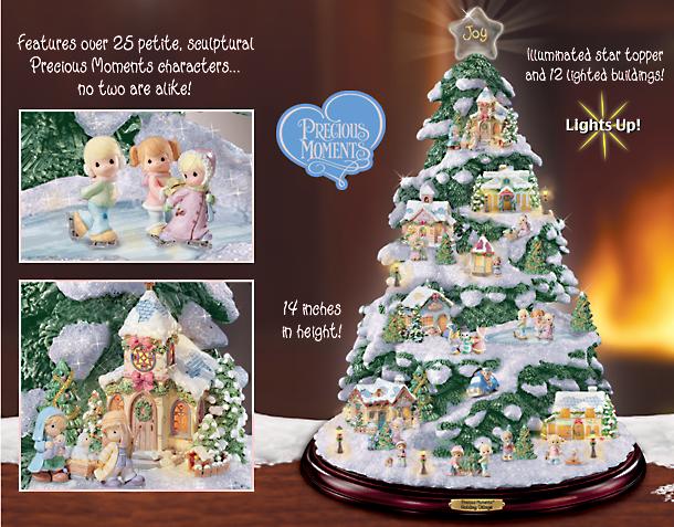 Holiday Village Christmas Tree