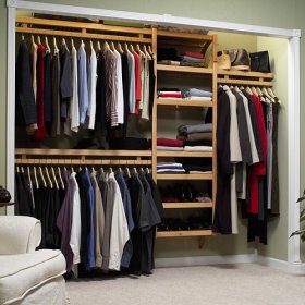 closet shelving