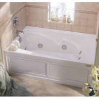 Jacuzzi Cetra 536 Soaking Bath w/ Integral Skirt Right Side Drain - R105 / R105917 - Blac/R105