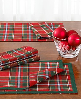 Lauren Ralph Lauren “Quinlan Plaid” Placemat, Set of 4