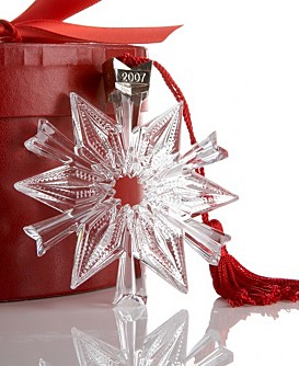 Marquis by Waterford 2007 Annual Snowflake Ornament