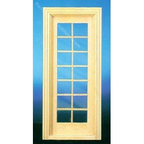 Miniature French Door for Interior or Exterior