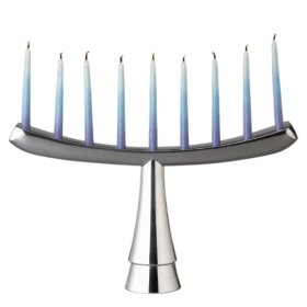 Nambé 12-1/2-inch x 7-1/2-inch Menorah