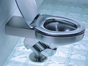 Neo-Metro Metaal Toilet