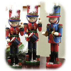 Nutcracker Toy Soldier - Set of 3