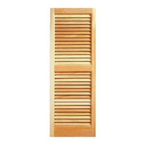 Pinecroft 15 x 43 Exterior Louvered Shutter