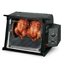 Ronco Showtime Compact Rotisserie and BBQ, Black