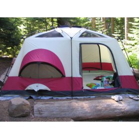 Columbia Cougar Flats Six to Eight-Person Two-Room Cabin Tent