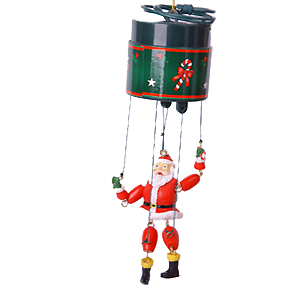 Santa Puppet Pigtail