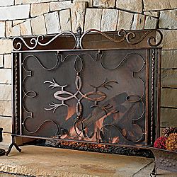 Scroll-Top Fire Screen