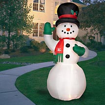 Snowman Airblown Inflatable, 8′ Tall