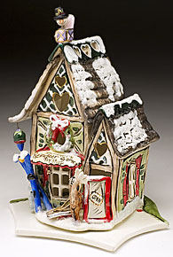 SNOWMAN ON THE ROOF