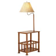 Style Selections End Table Floor Lamp
