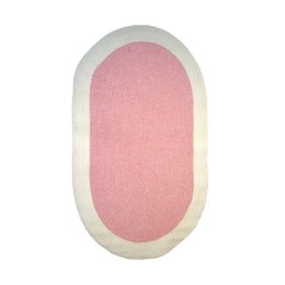 Tadpoles Basics Braided Chenille Rug - Pink/ Ivory (36×60″)