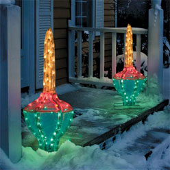 3-D Lighted Mesh Bubble Light