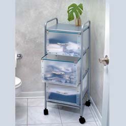 3-Drawer Storage Cart