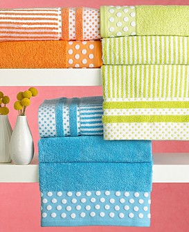 Bianca Dots & Stripes Towel Collection