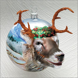 Christina’s World - Blitzen the Reindeer Christmas Ornament