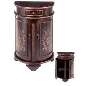 CABINET-REGENCY DEMILUNE