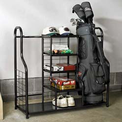 Golf Bag Storage Organizer