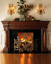 Mantel & Fire Screen