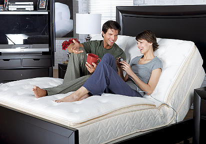 Nature’s Bed Newport II King Adjustable Massage Mattress Set