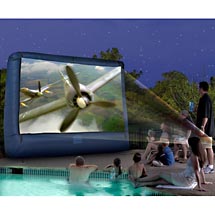 Outdoor Movie Screen Airblown Inflatable, 12′