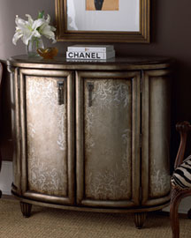 Oval Silver Chest