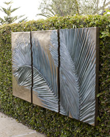 Palm Leaf Triptych