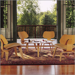 Herman Miller® - Eames® Molded Plywood Coffee Table and Lounge Chairs