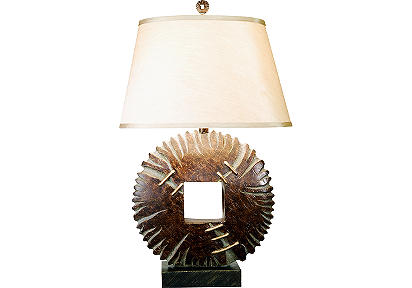 Cindy Crawford Home Primitive Lamp