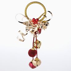 Red & Gold Multibell Door Hanger
