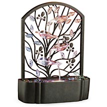 HoMedics EnviraScape Island Gardens Illuminated Relaxation Fountain