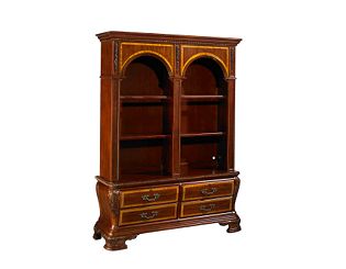 Seville Bookcase with File